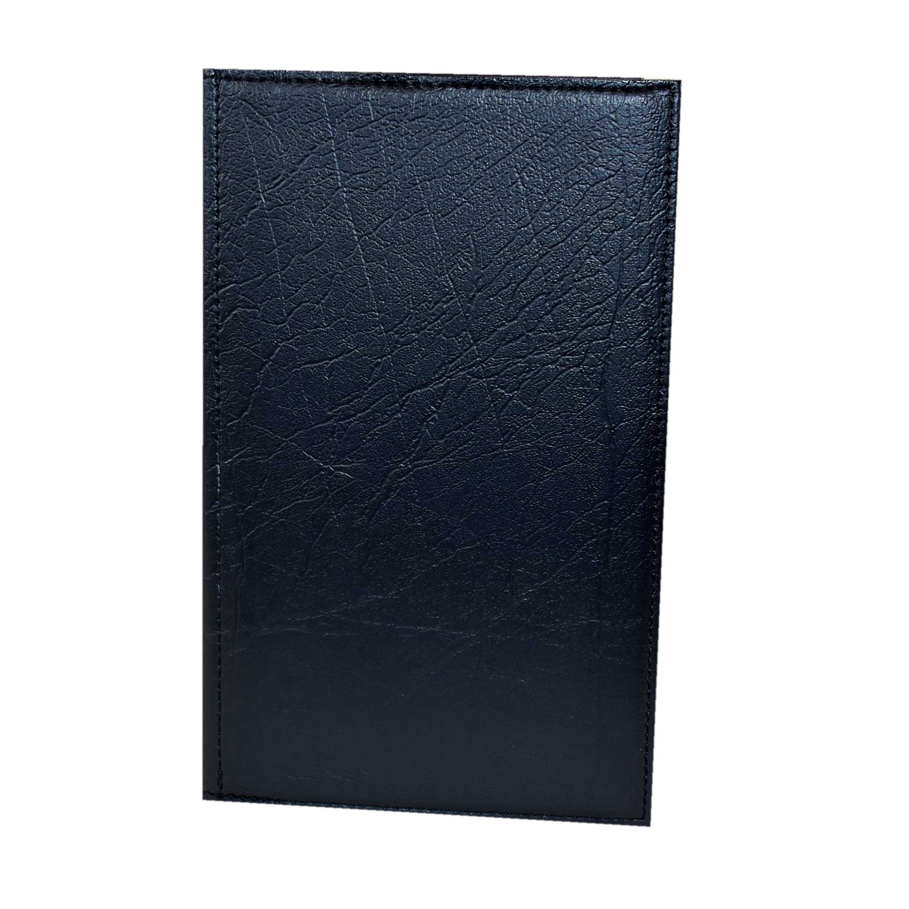 National Checking Company Black Castilian Guest Check Holder, 6 x 10 inch -- 5 per case.