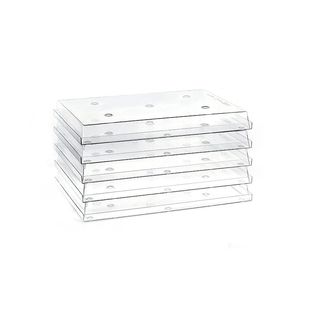 Silikomart Total I Gloo Polycarbonate Tray and Cover, 23.6 x 15.75 x 2.25 inch