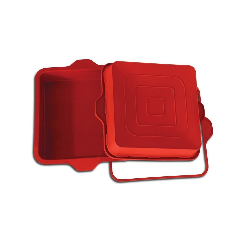 Silikomart Square Silicone Mold, 228 x 228 x 50 Millimeter