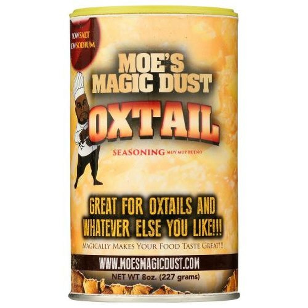 Moes Magic Dust Oxtail Seasoning, 8 Ounce -- 12 per case