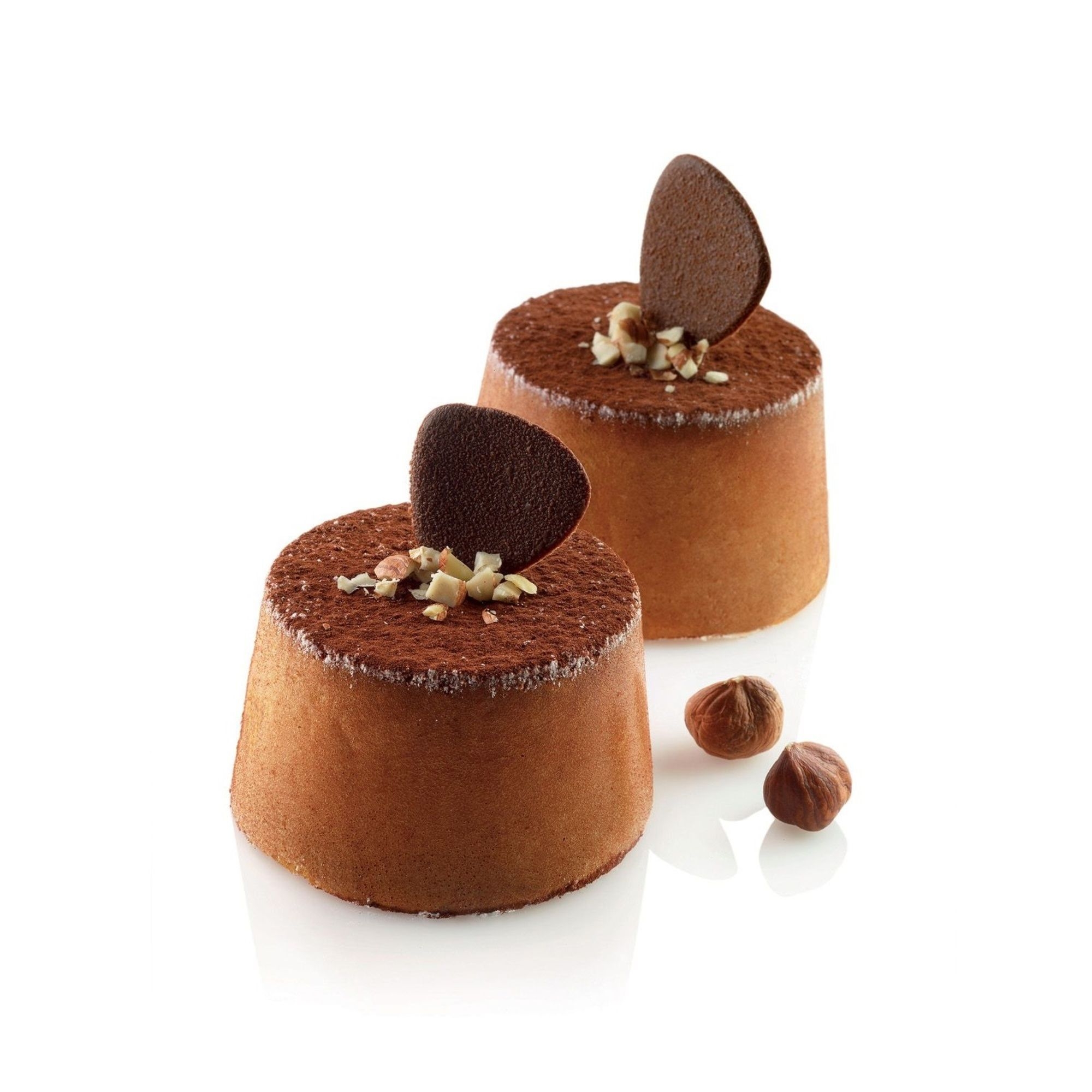 Silikomart Black Silicone 24 Cavities Muffin Mold, 24 x 16 x 1.5 inch