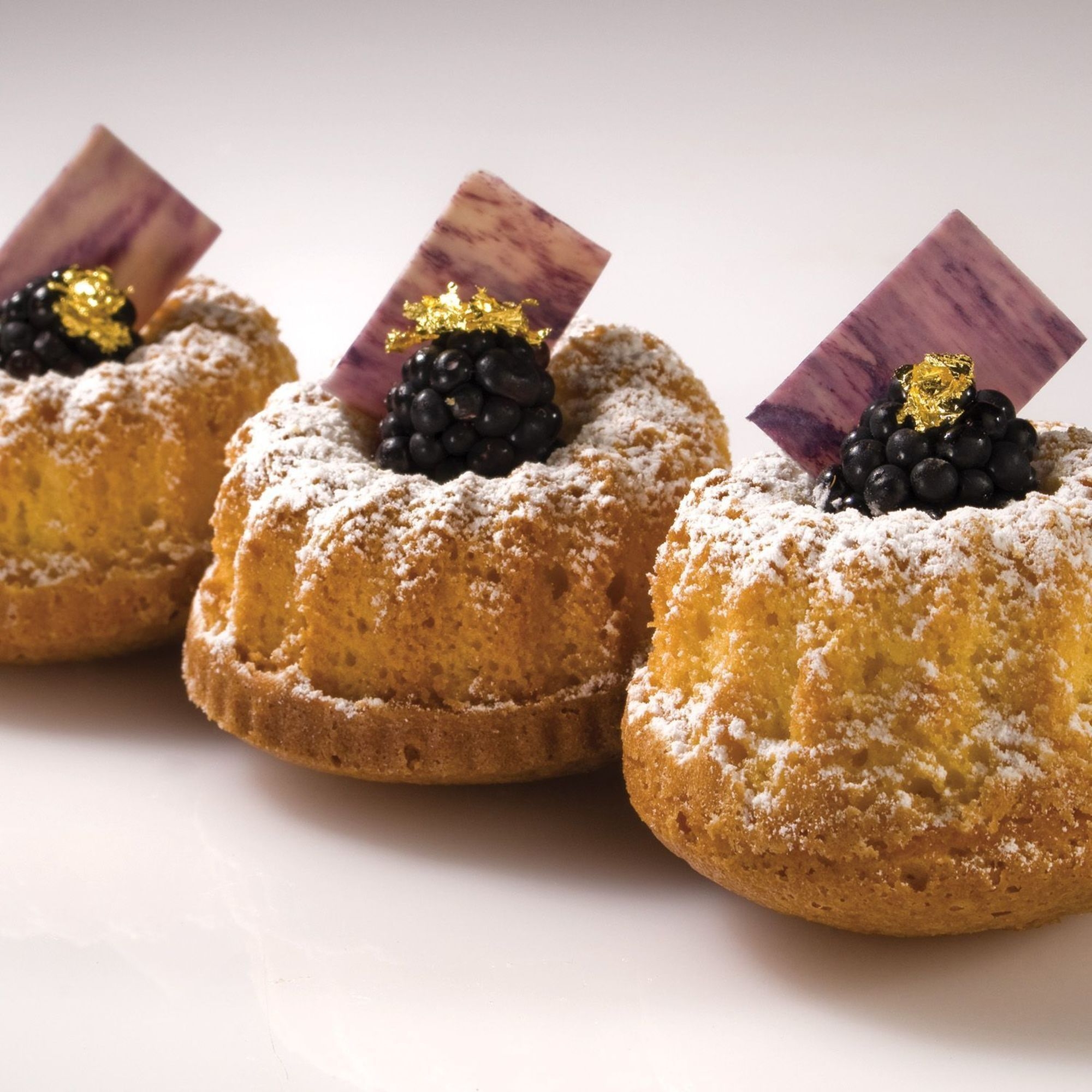 Silikomart Black Silicone 35 Cavities Mid Gugelhopf Mold, 24 X 16 X 2 Inch