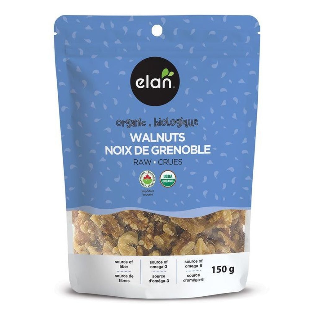 Elan Organic Walnuts, 5.3 Ounce -- 8 per case