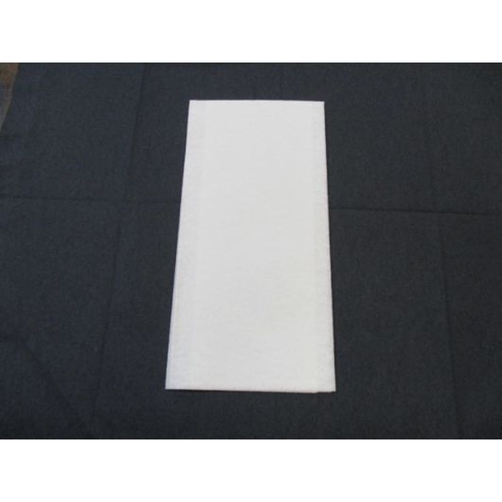 Paterson White Linen Dinner Napkin, 12 x 17 inch - 900 per case