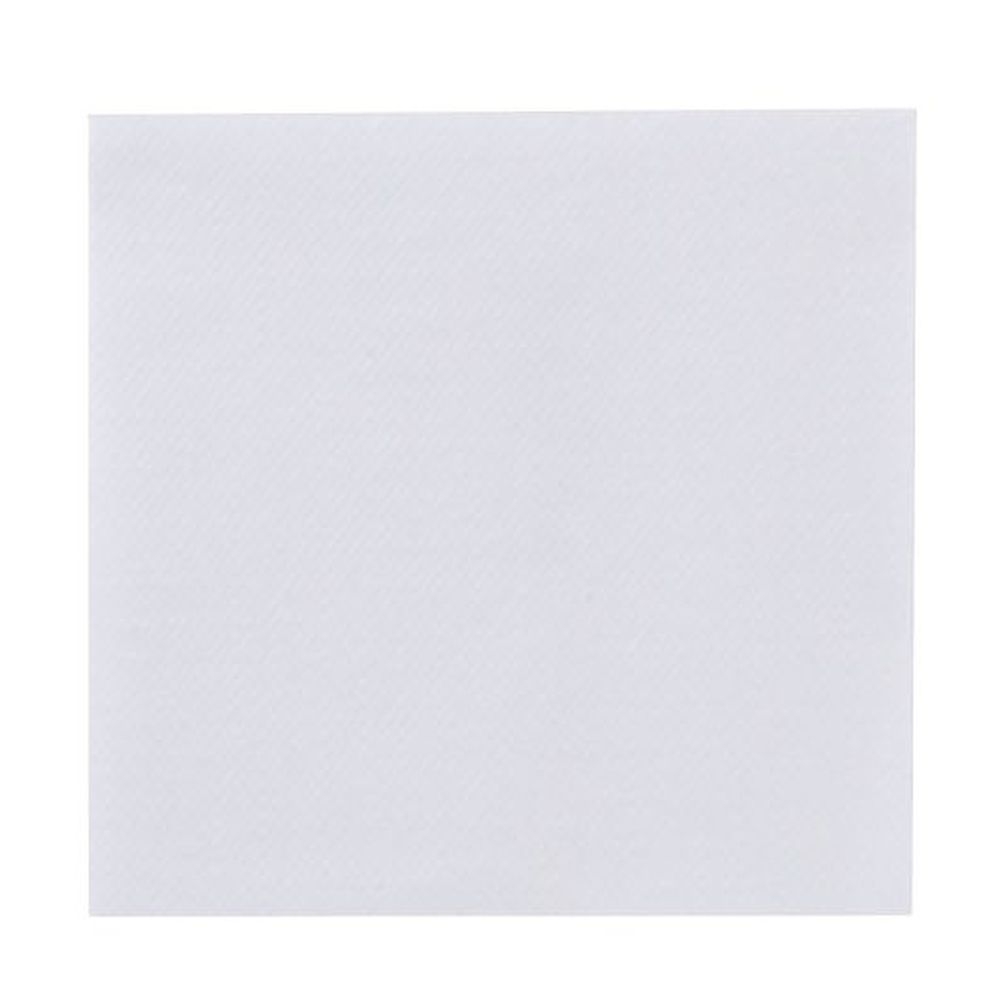 Paterson White 1 Ply Napkin, 9 x 9 inch - 4000 per case