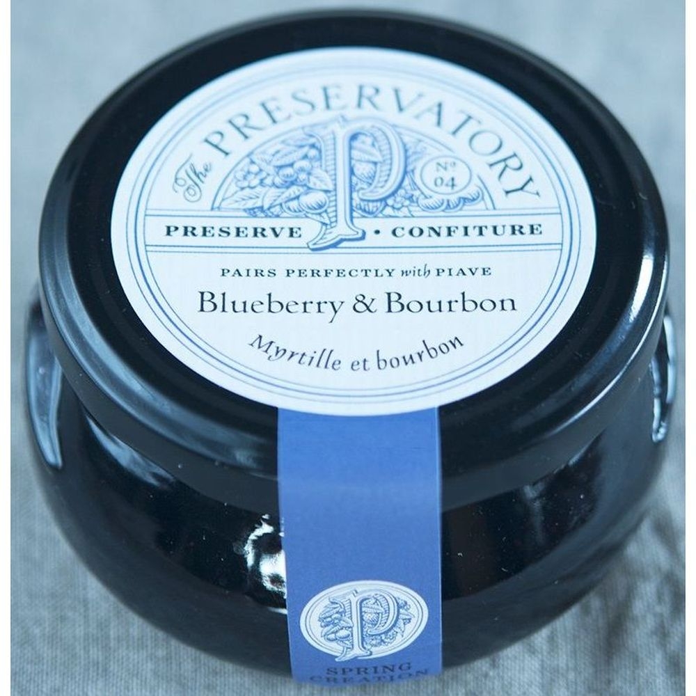 The Preservatory Blueberry and Bourbon Preserves, 3.89 Ounce -- 12 per case