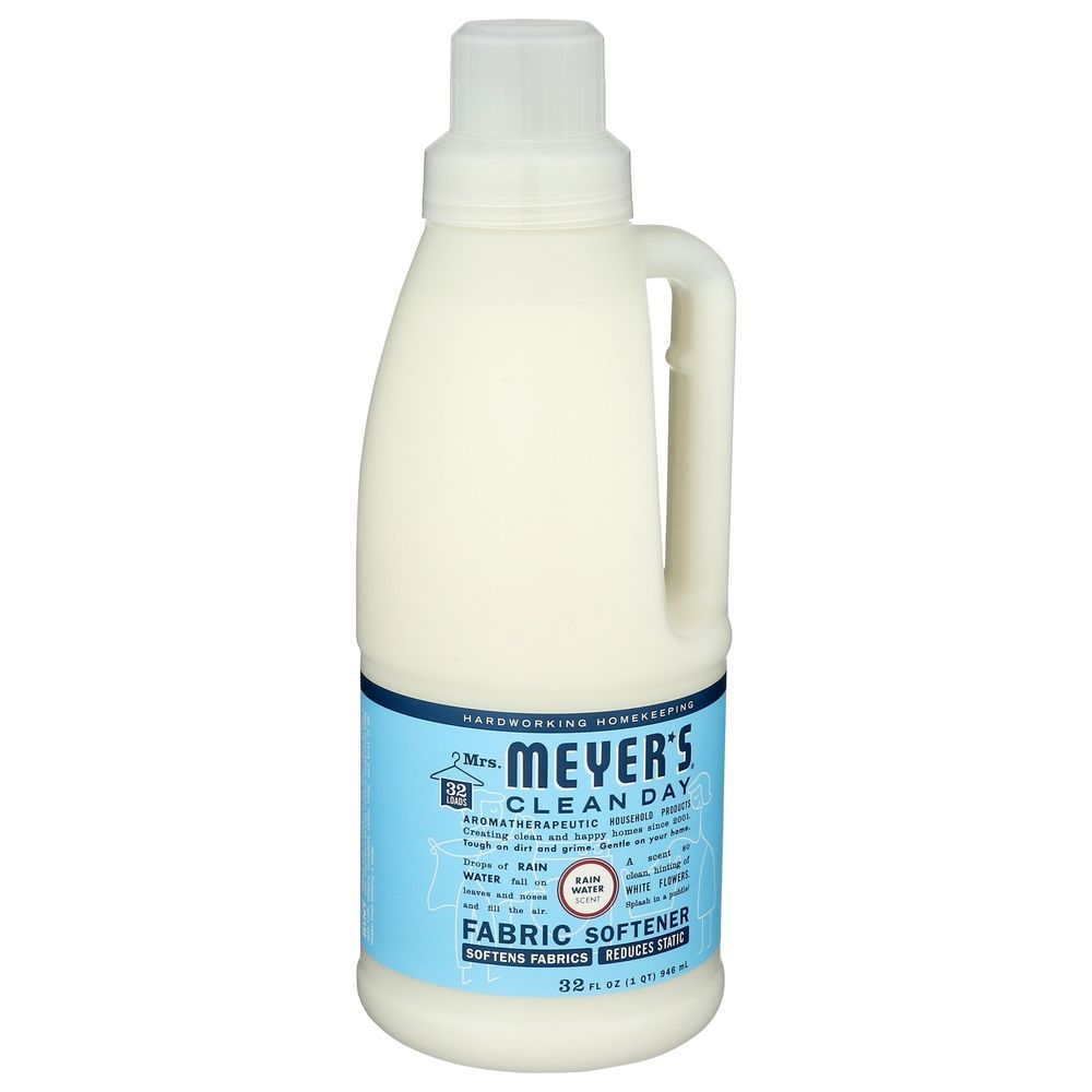 Mrs Meyers Clean Day Rain Water Fabric Softener, 32 Fluid Ounce -- 6 per case