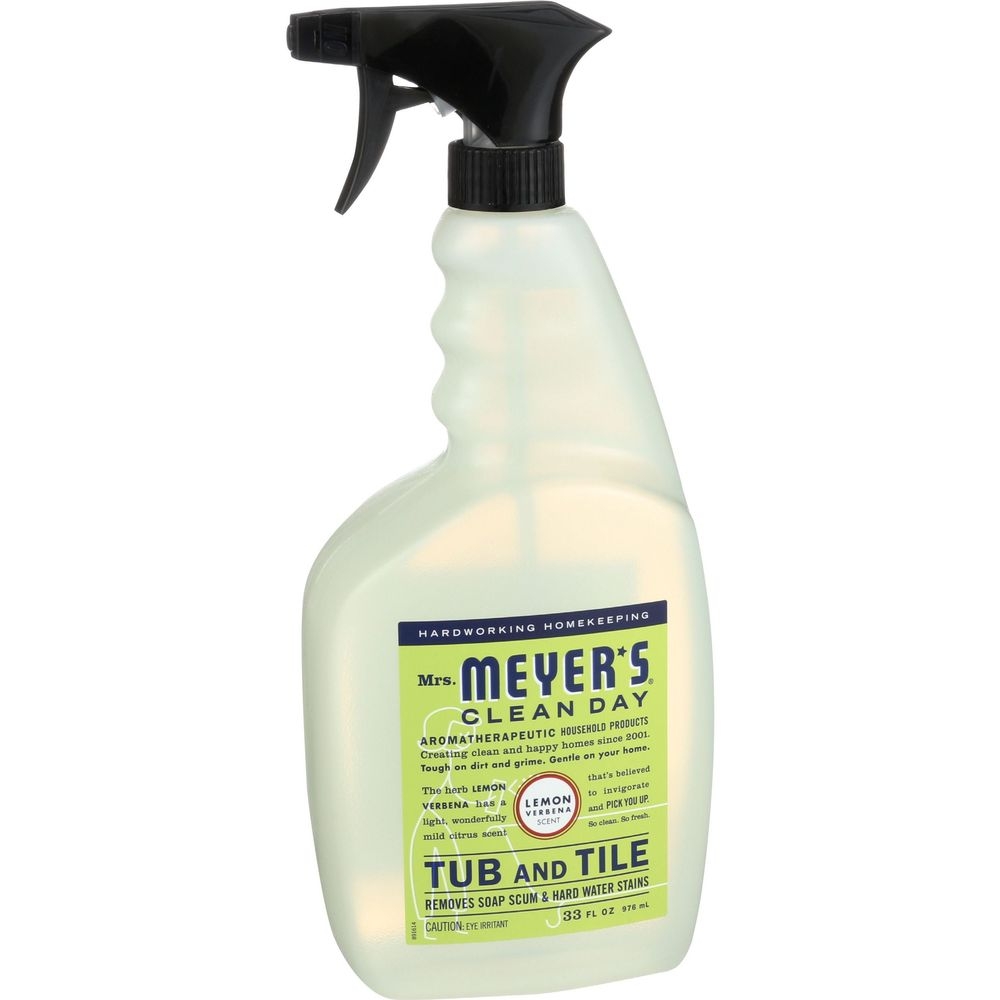 Mrs. Meyer's Clean Day Lemon Verbena Scent Tub And Tile Cleaner, 33 Ounce -- 6 Per Case