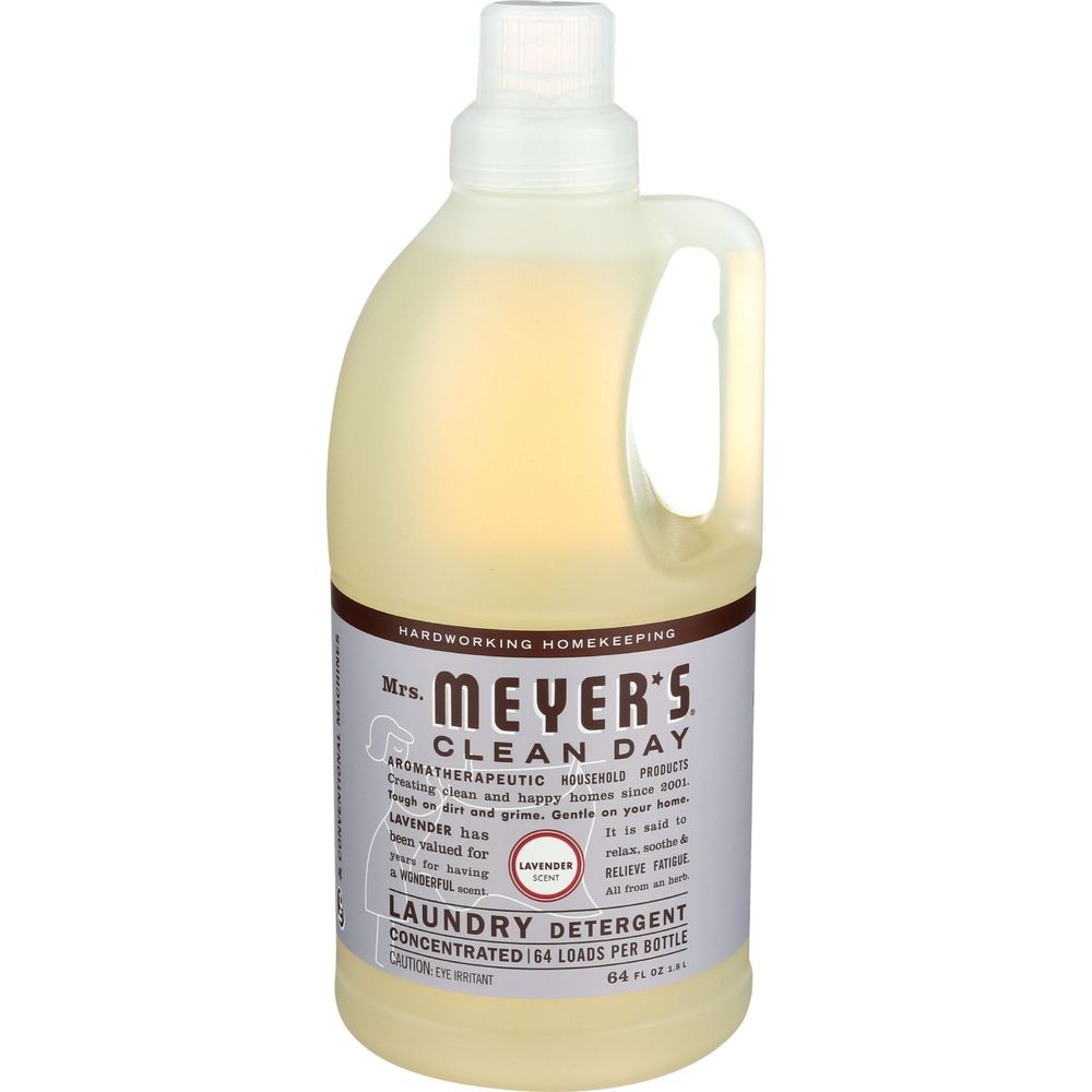 Mrs Meyers Lavender Scent Liquid Laundry Detergent, 64 Ounce -- 6 per case