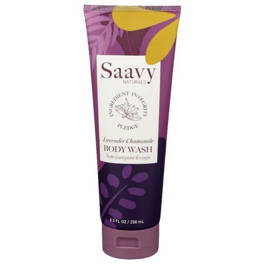 Saavy Naturals Lavender Chamomile Body Wash, 8.5 Fluid Ounce
