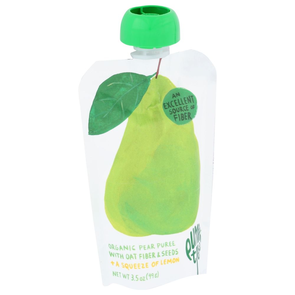 Pumpkin Tree Organic Pear Puree with Oat Fiber and Seeds, 3.5 Ounce -- 10 per case