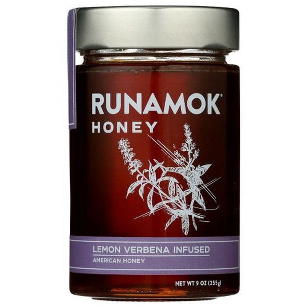 Runamok Maple Lemon Verbena Infused Maple Honey, 9 Ounce -- 6 per case