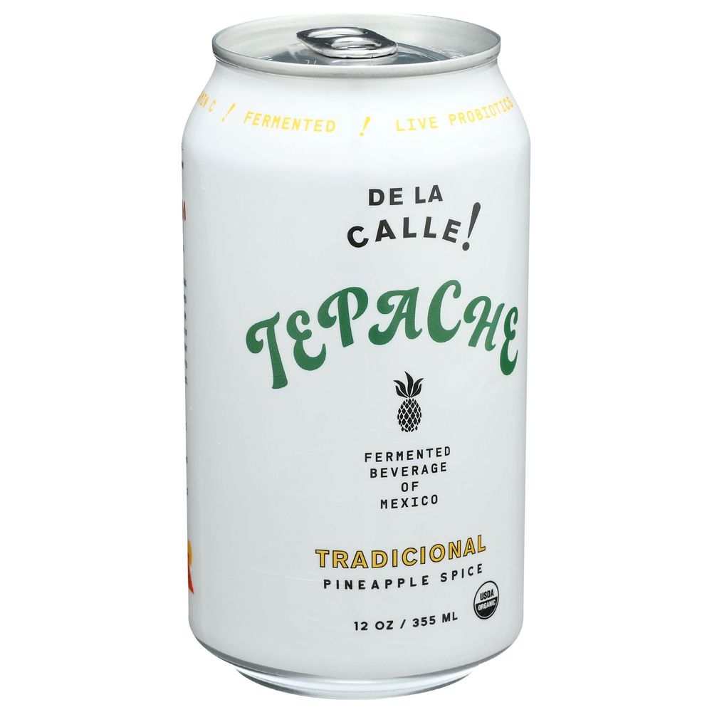 De La Calle Traditional Pineapple Spice Fermented Beverage, 12 Fluid Ounce -- 12 per case