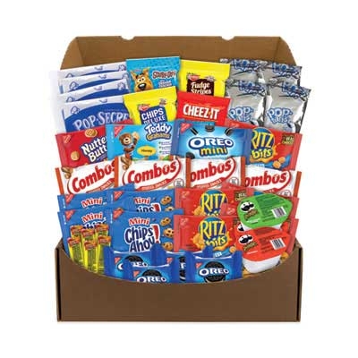 Snack Box Pros 42 Assorted Snacks Quarantine Snack Box, 5 Pound Box