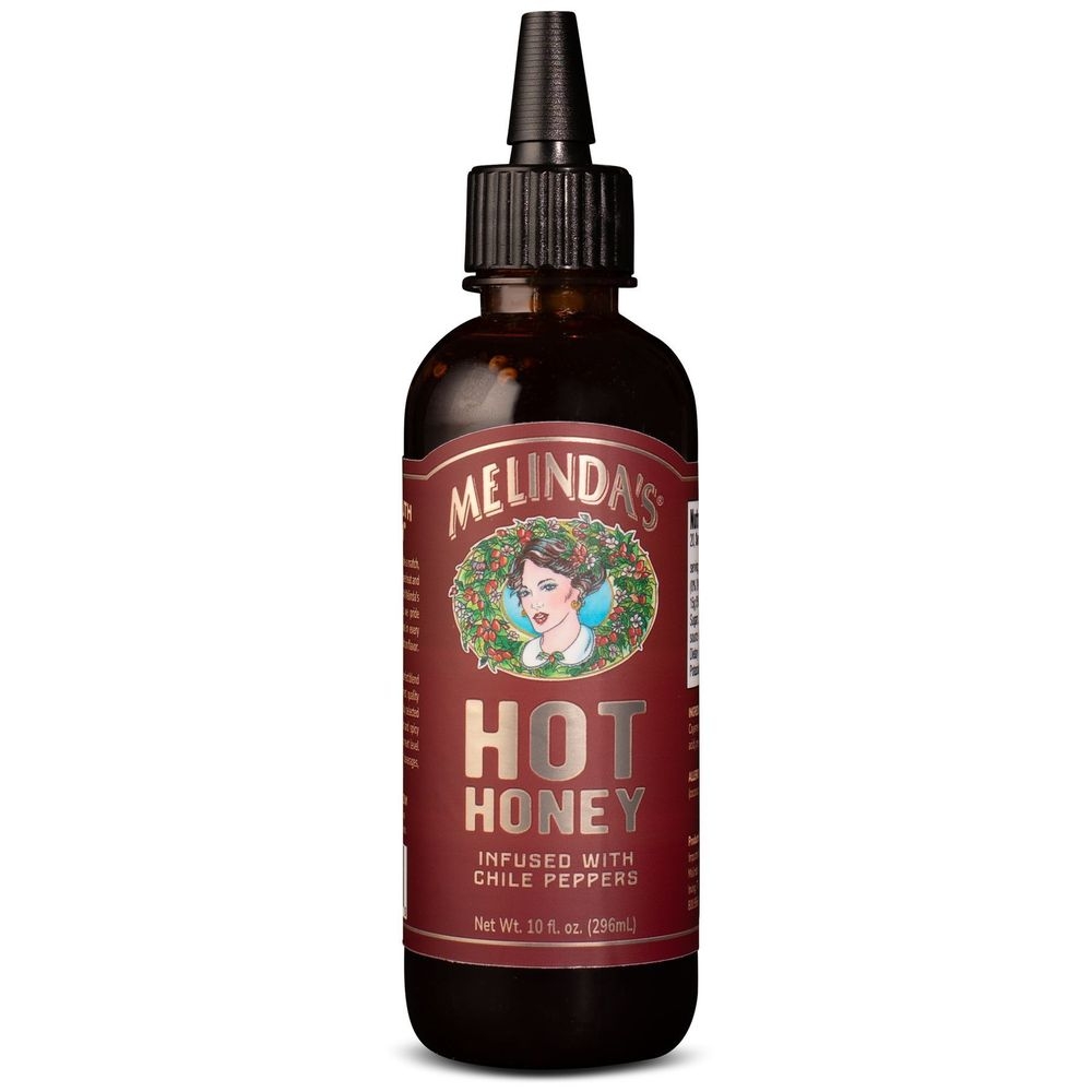 Melindas Hot Honey with Chile Peppers, 10 Ounce -- 6 per case