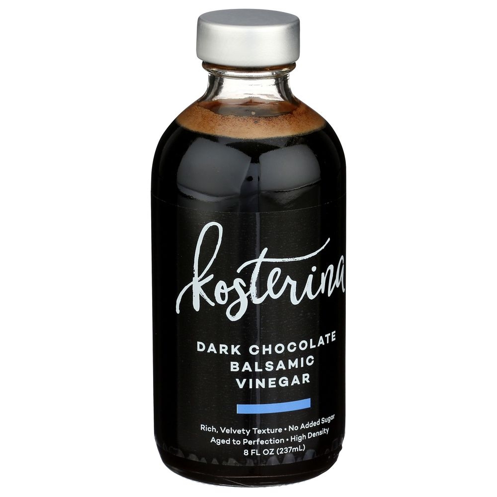 Kosterina Dark Chocolate Balsamic Vinegar, 8 Fluid Ounce -- 6 per case