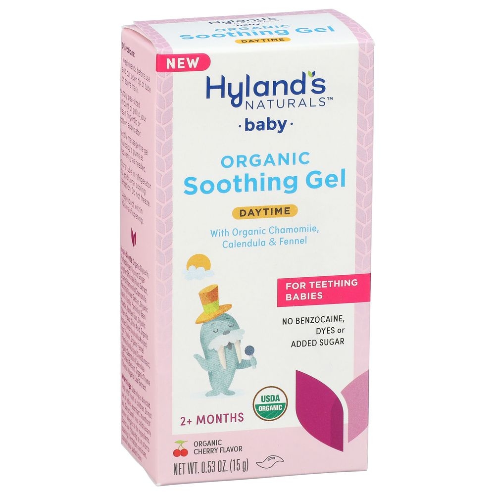 Hylands Naturals Organic Baby Daytime Soothing Gel, 0.53 Ounce