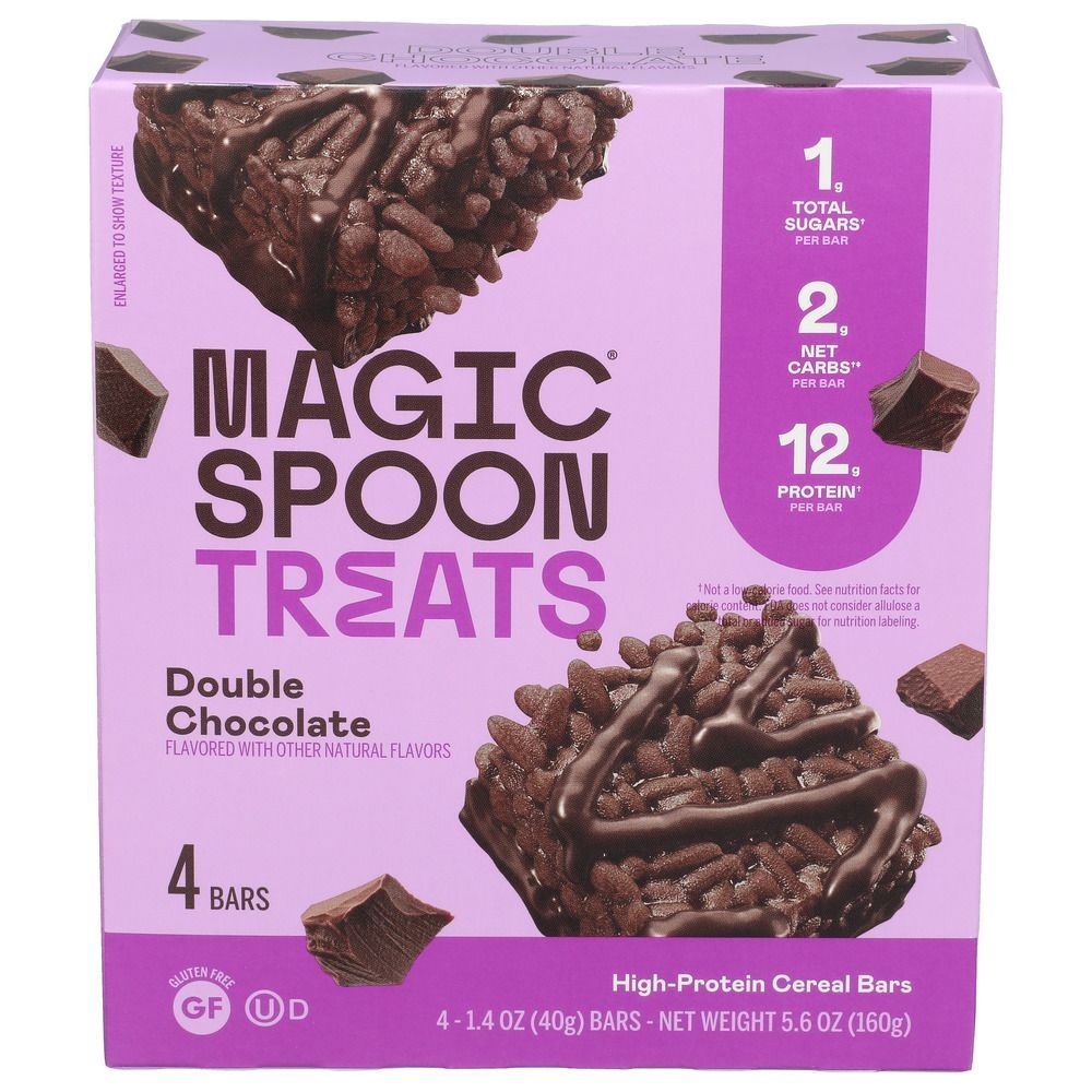 Magic Spoon Double Chocolate Treats Bar, 5.6 Ounce -- 6 per case