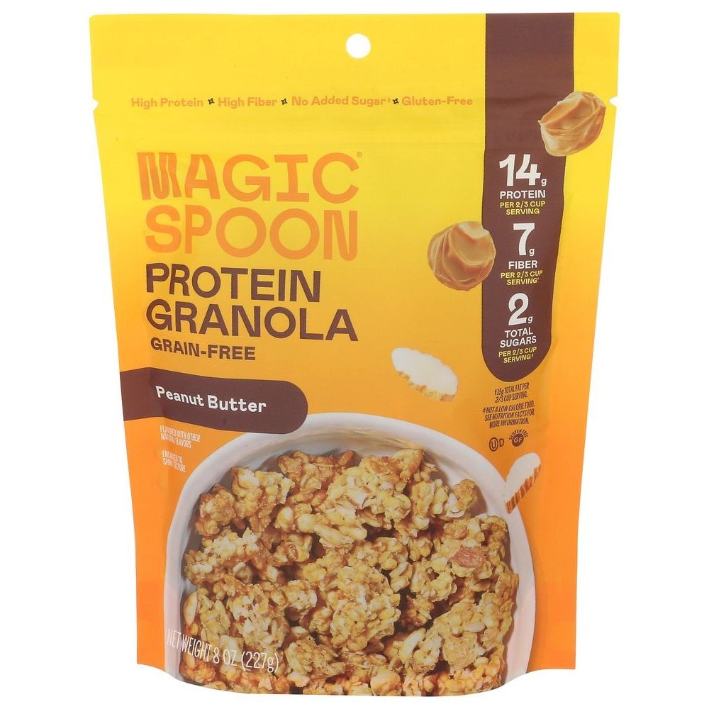 Magic Spoon Peanut Butter Protein Granola, 8 Ounce -- 4 per case