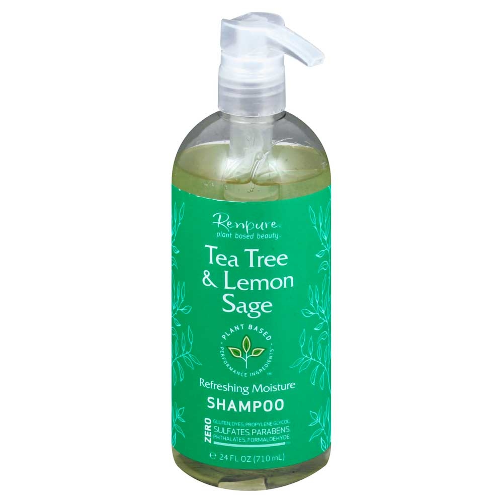 Renpure Tea Tree and Lemon Sage Shampoo, 24 Fluid Ounce