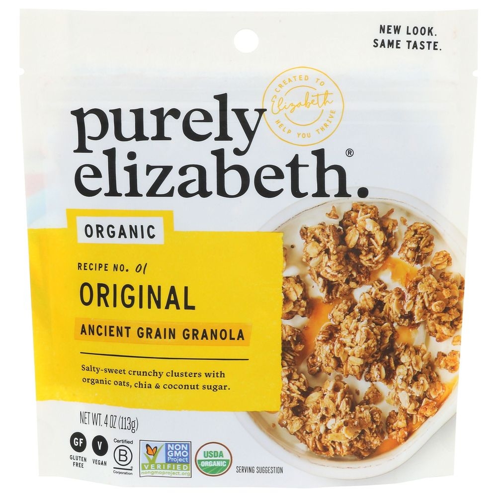 Purely Elizabeth Original Ancient Grain Granola, 4 Ounce -- 10 per case