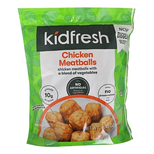Kidfresh Chicken Meatball, 16.45 Ounce -- 6 per case