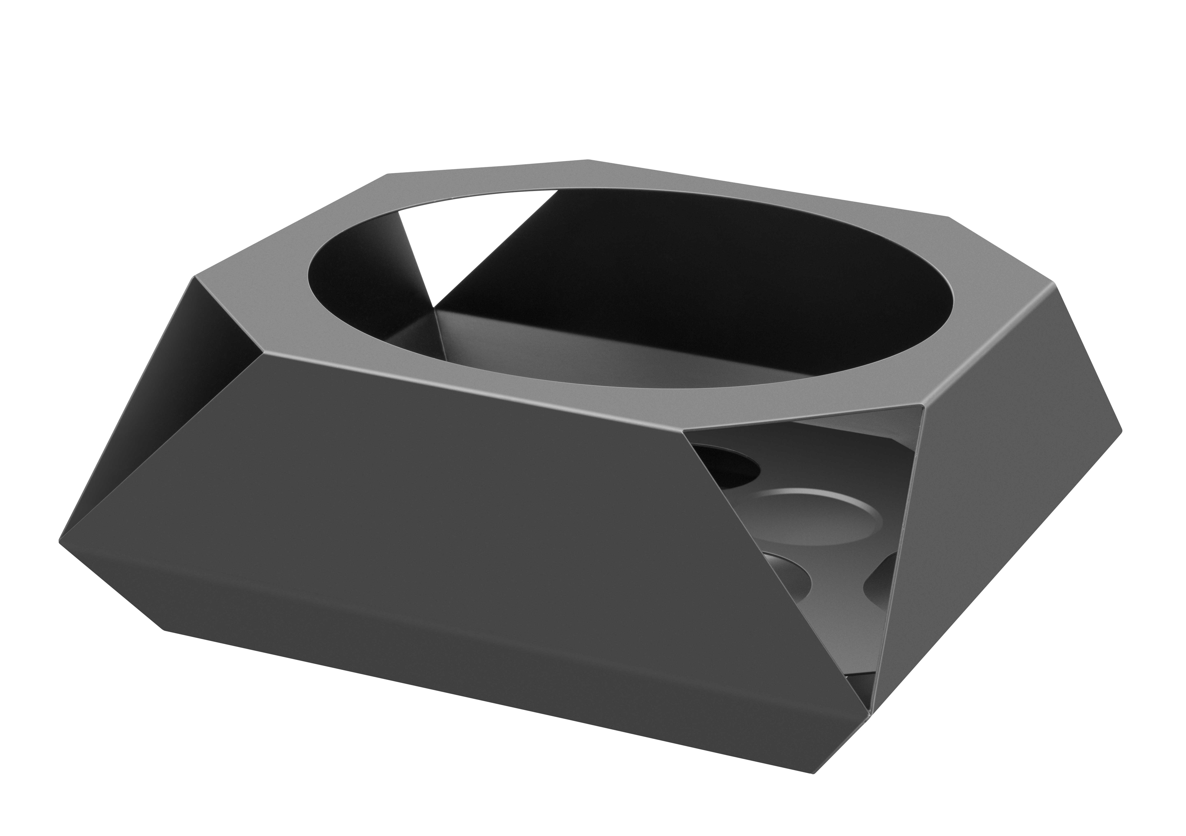Rosseto Round Diamond Multi-Chef Black Matte Chafer Frame Only, 19.1 Ã— 19.1 Ã— 7.5 inch