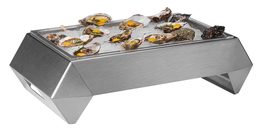Rosseto Diamond Multi-Chef Stainless Steel Cooler, 25.5 x 16 x 8 inch
