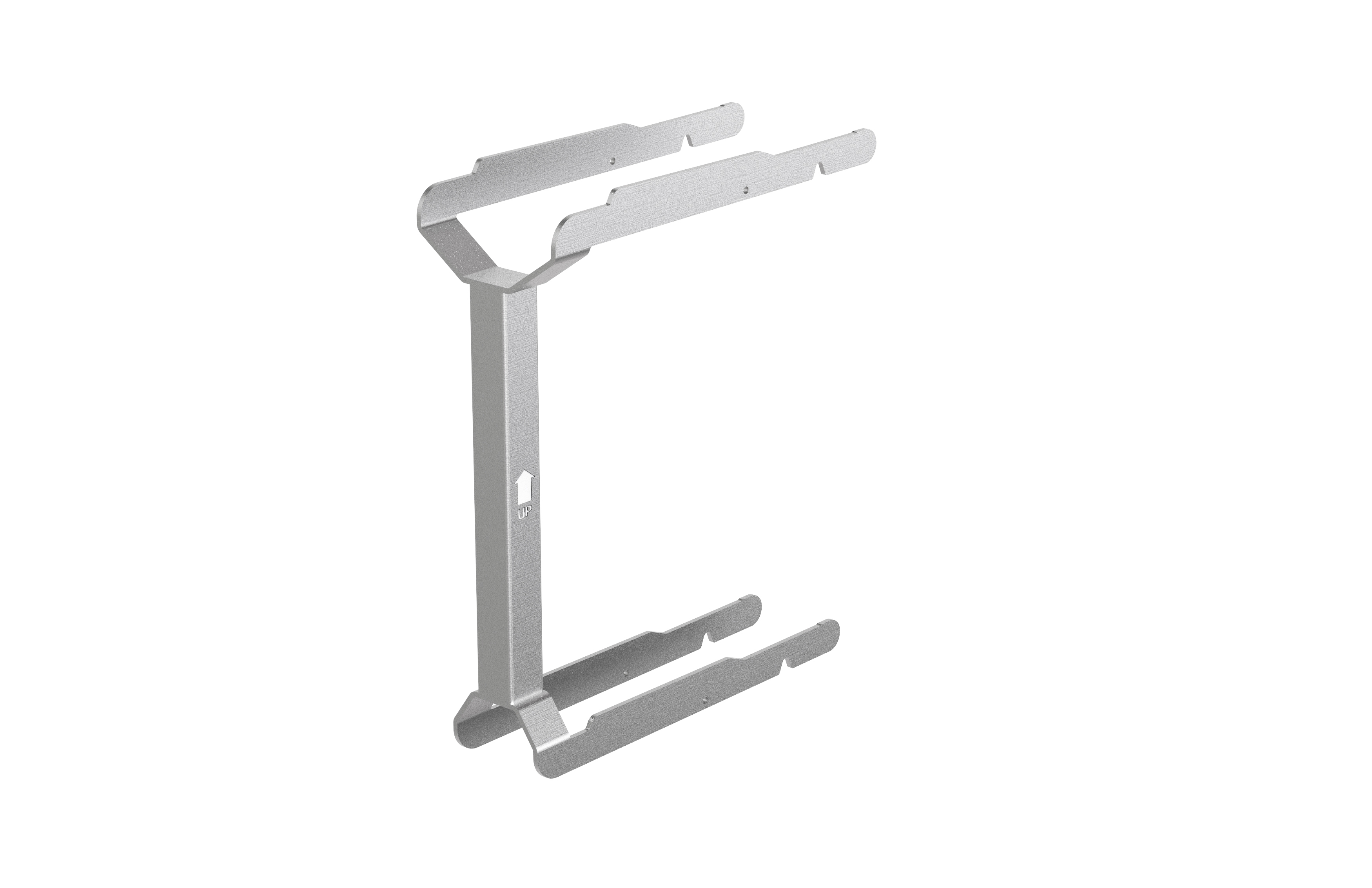 Rosseto Modulite Stainless Steel Shelf Surface Bracket, 10 Ã— 3.8 Ã— 12.3 inch