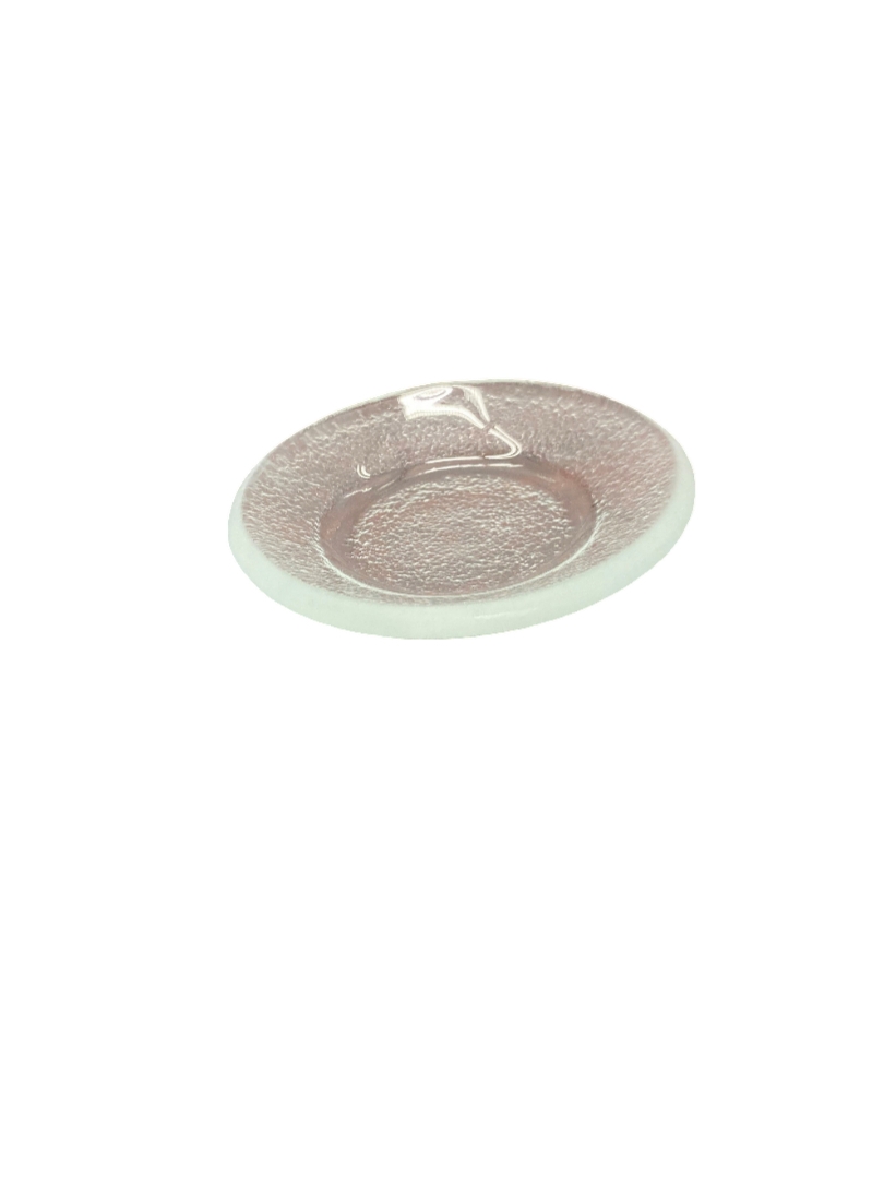 Rosseto Aroma Crystal Clear Mini Round Plate, set of 12