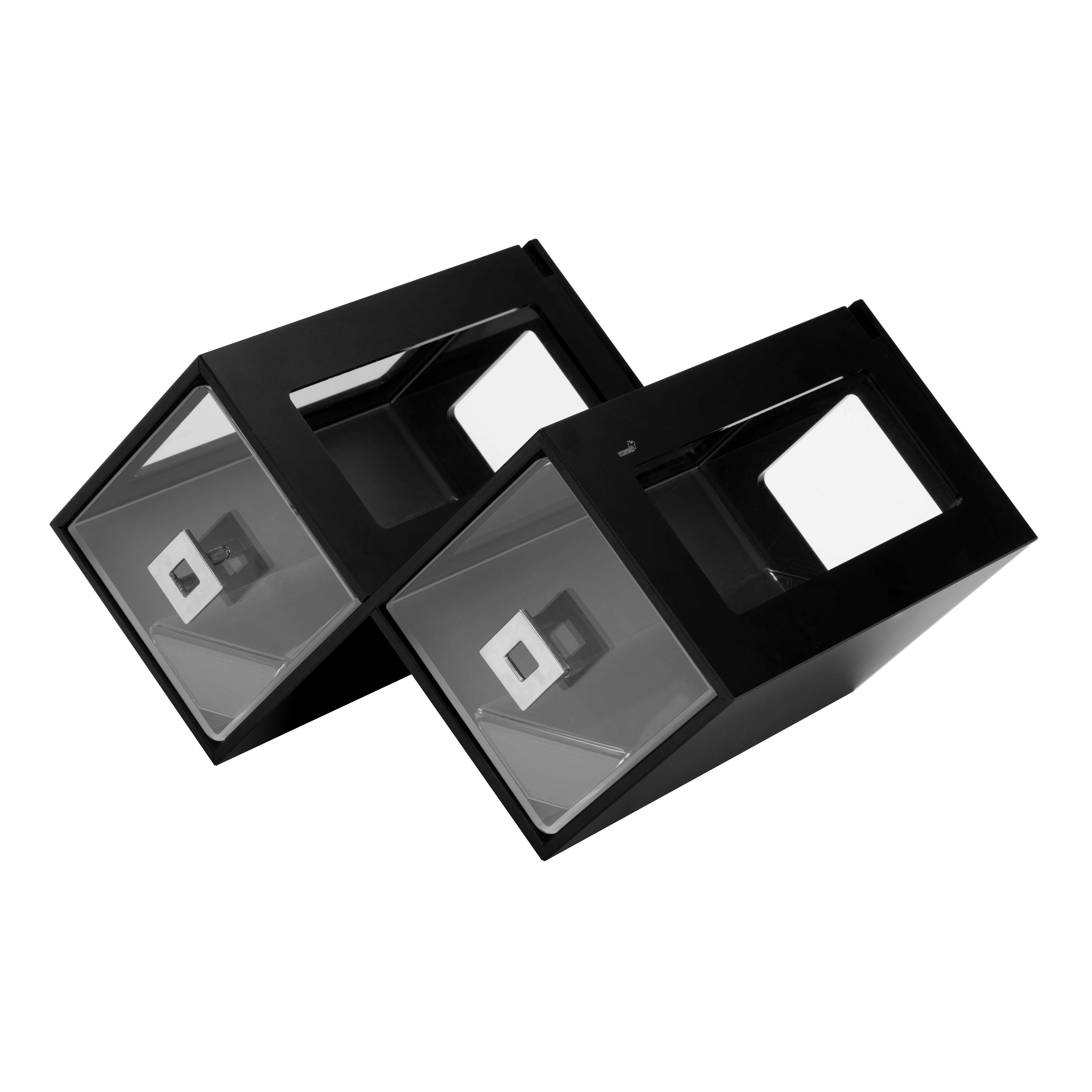 Rosseto Double Black Honeycomb Bakery with Drawer and Insert, 18.75 x 12 x 9.5 inch