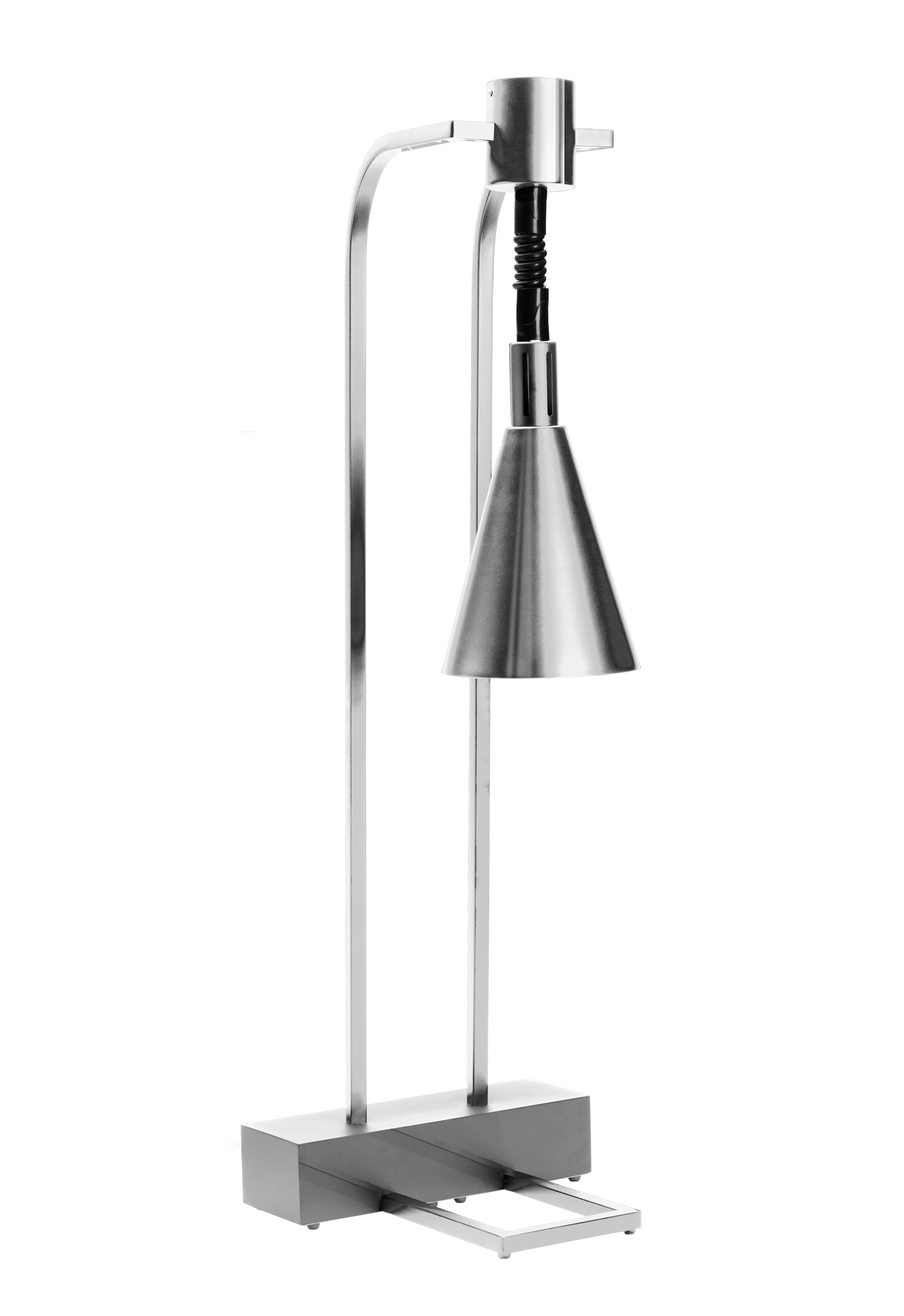 Rosseto Stainless Steel Adjustable Height Heat Lamp, 11.75 x 11.75 x 36 inch