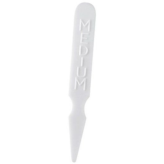 Winco White Medium Steak Marker, 1000 pieces per pack -- 5 per case