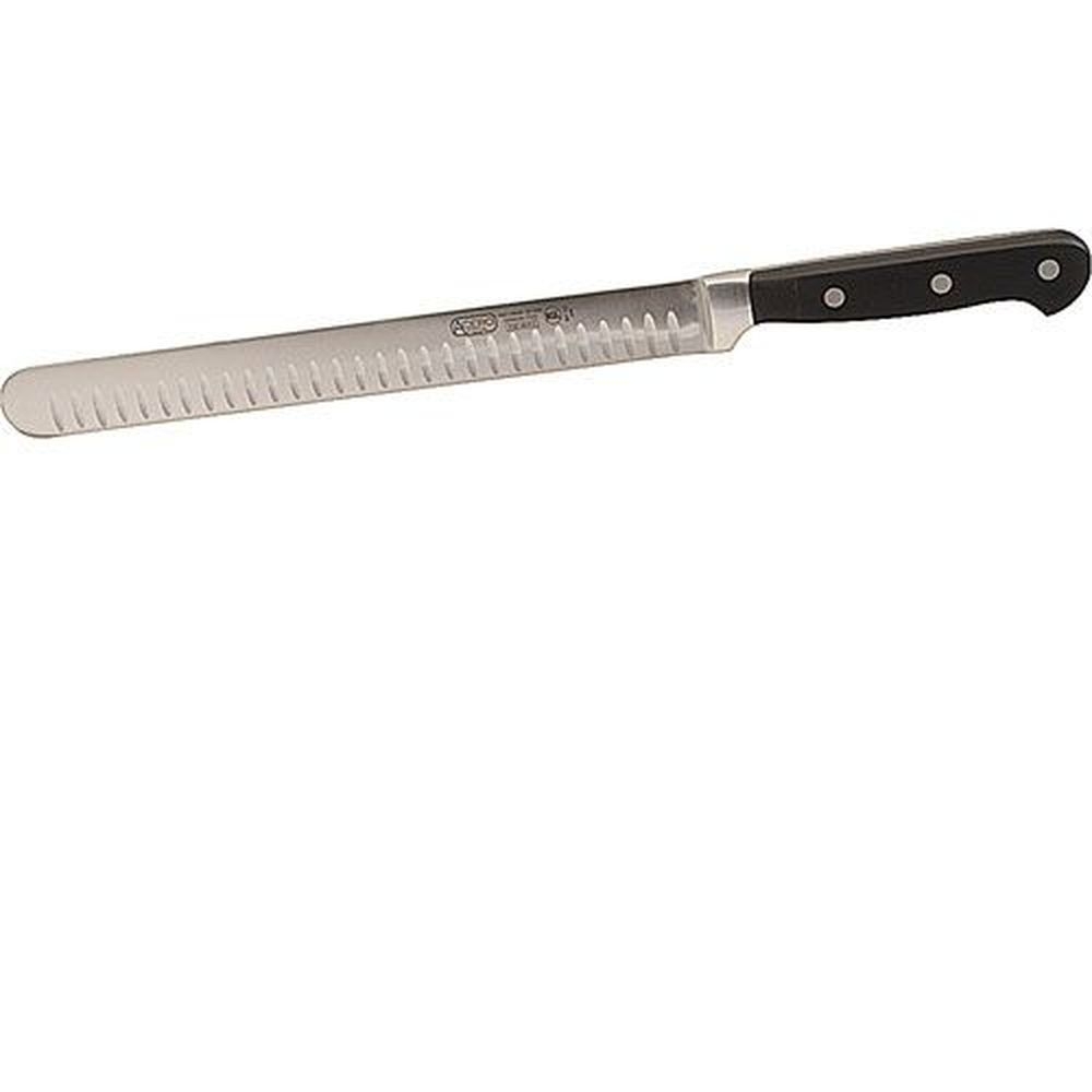 Winco KFP-102 Acero Slicing Knife with Granton Edge, 10 inch