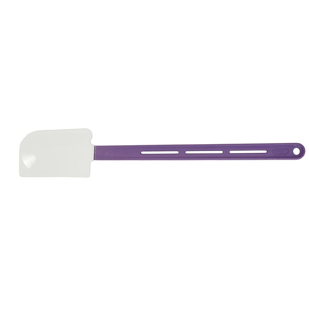 Winco PSH-10P Allergen-Free Heat-Resistant Silicone Scraper Spatula, 10.5 inch