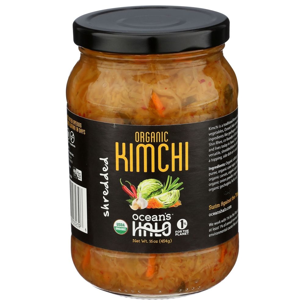 Ocean's Halo Organic Shredded Kimchi, 16 Ounce -- 6 per case