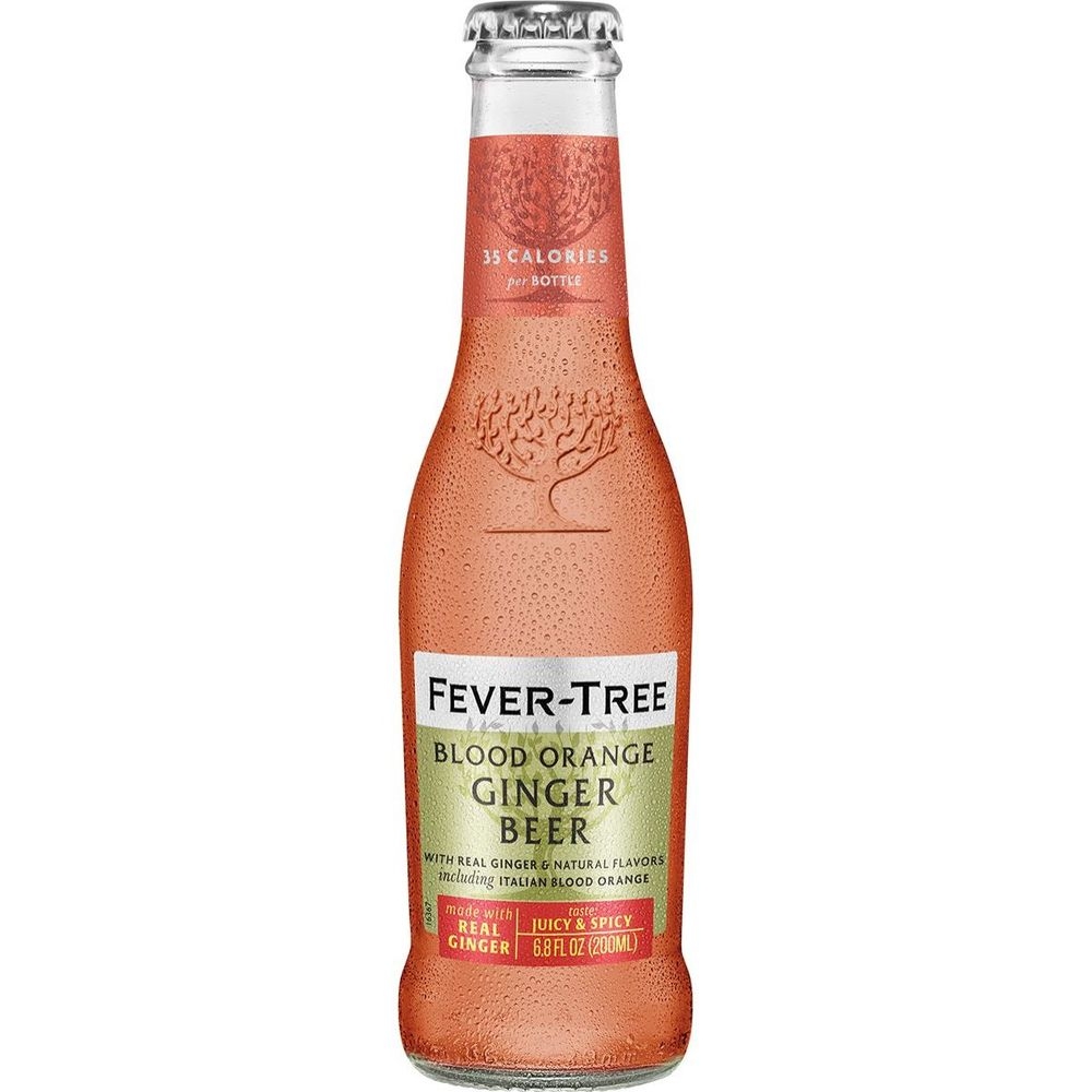 Fever Tree Blood Orange Ginger Beer, 27.2 Fluid Ounce -- 6 per case