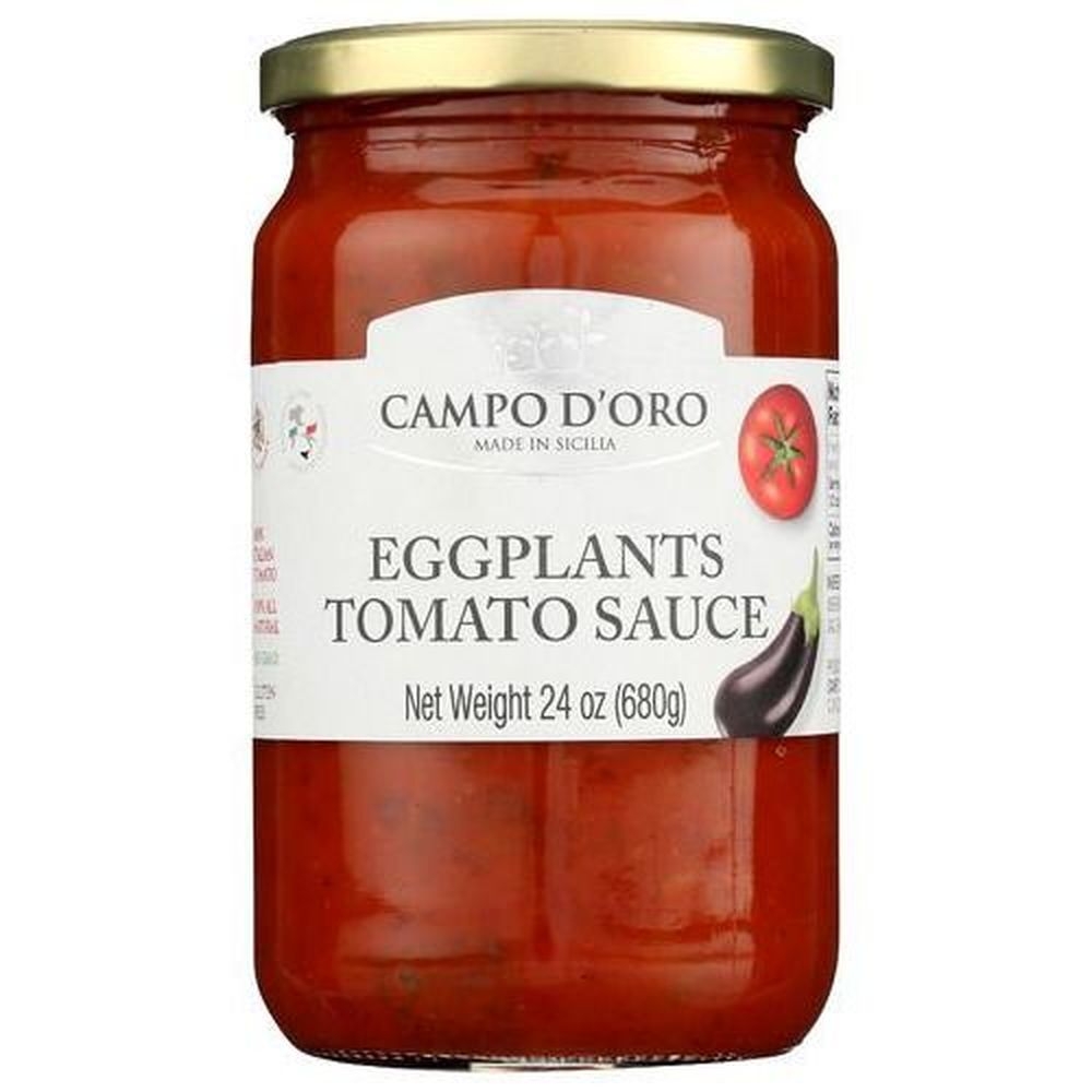 Campo Doro Eggplants Tomato Sauce, 24 Ounce -- 6 per case