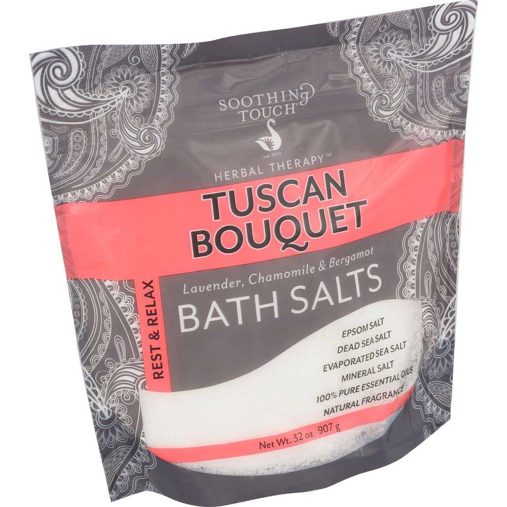 Soothing Touch Tuscan Bouquet Bath Salt, 32 Ounce