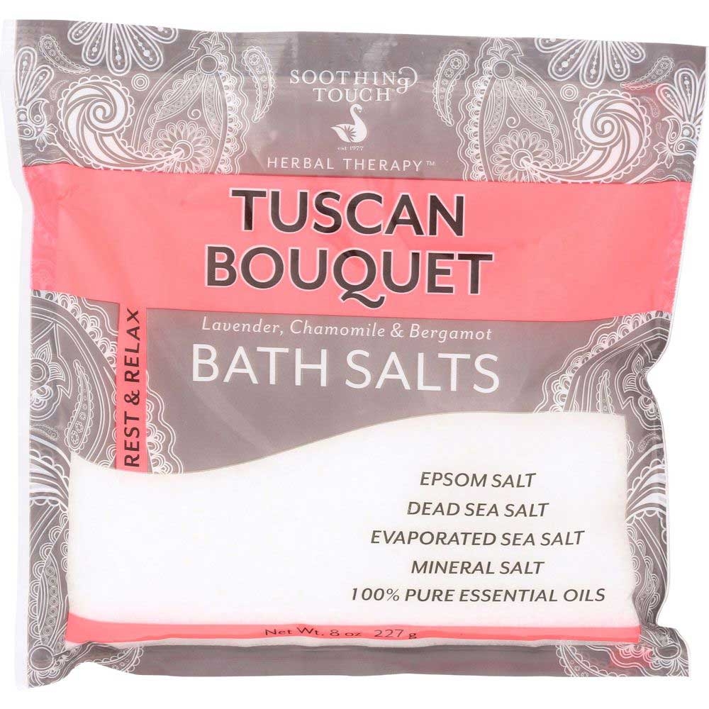 Soothing Touch Tuscan Bouquet Bath Salt, 8 Ounce -- 6 per case