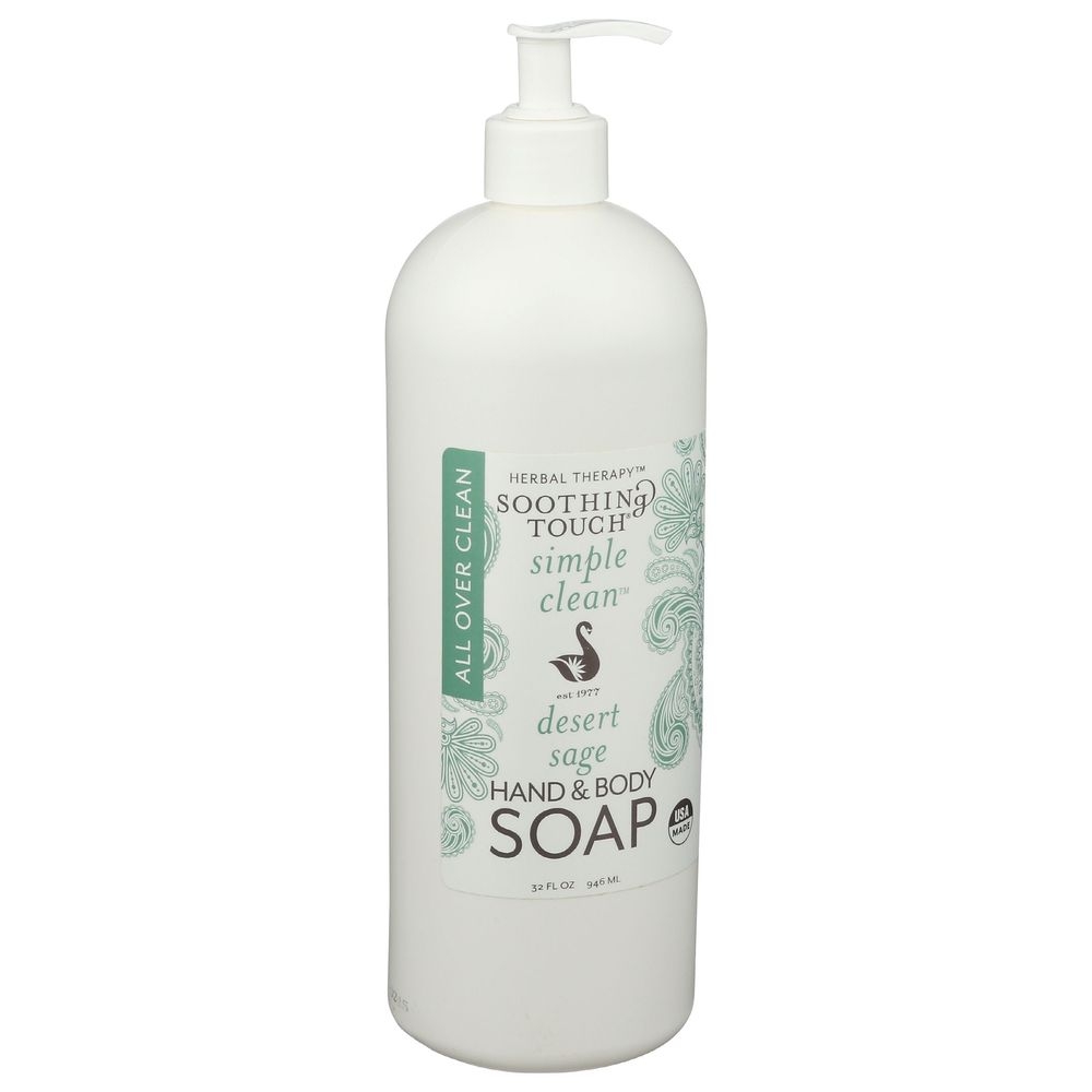 Soothing Touch Desert Sage Hand and Body Soap, 32 Fluid Ounce