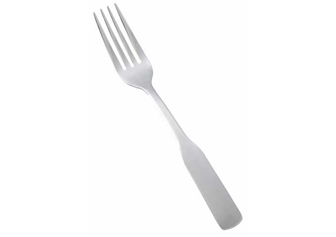 Winco Winston 18/0 Stainless Steel Heavy Weight Dinner Fork, 7.13 x 0.98 inch -- 12 per case.