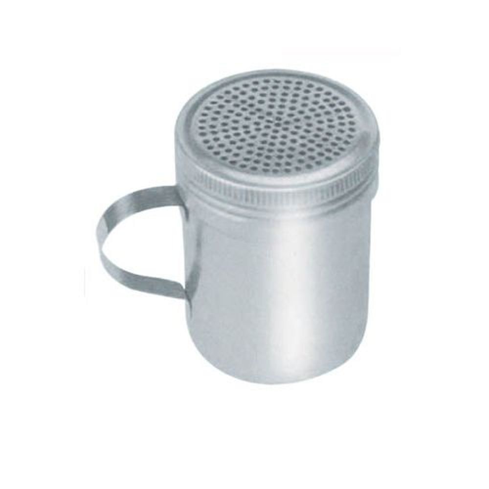 Winco ADRG-10 Aluminum Dredge with Handle, 10 Ounce