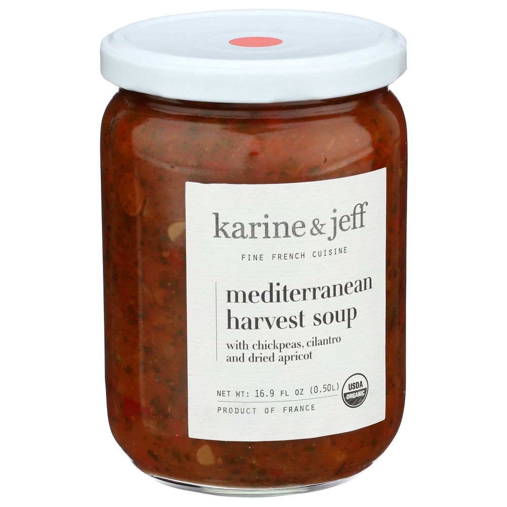 Karine and Jeff Mediterranean Harvest Soup, 16.9 Fluid Ounce -- 6 per case