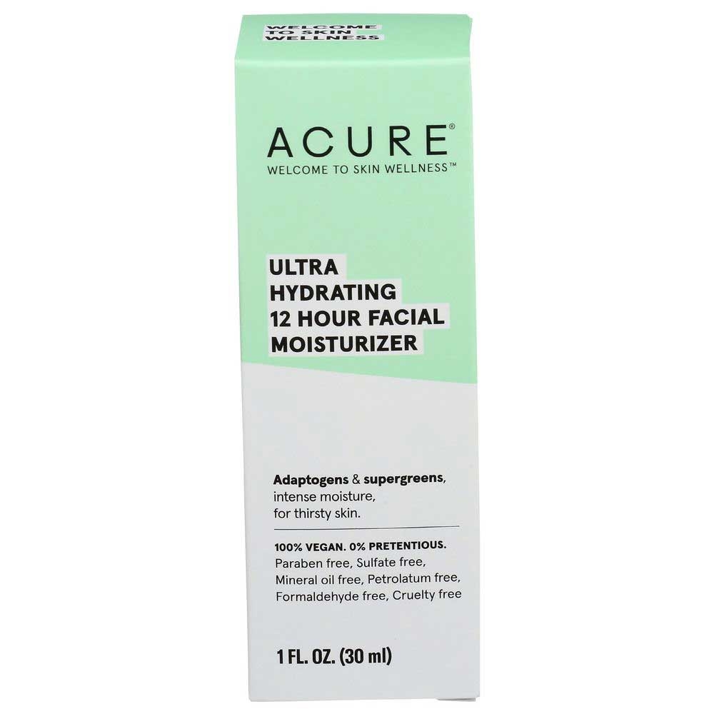 Acure Ultra Hydrating 12 Hour Facial Moisturizer, 1 Fluid Ounce