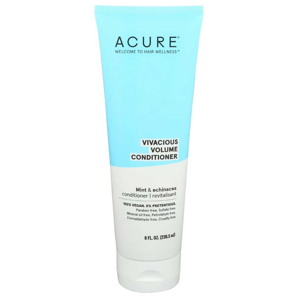 Acure Peppermint and Echinacea Vivacious Volume Conditioner, 8 Fluid Ounce