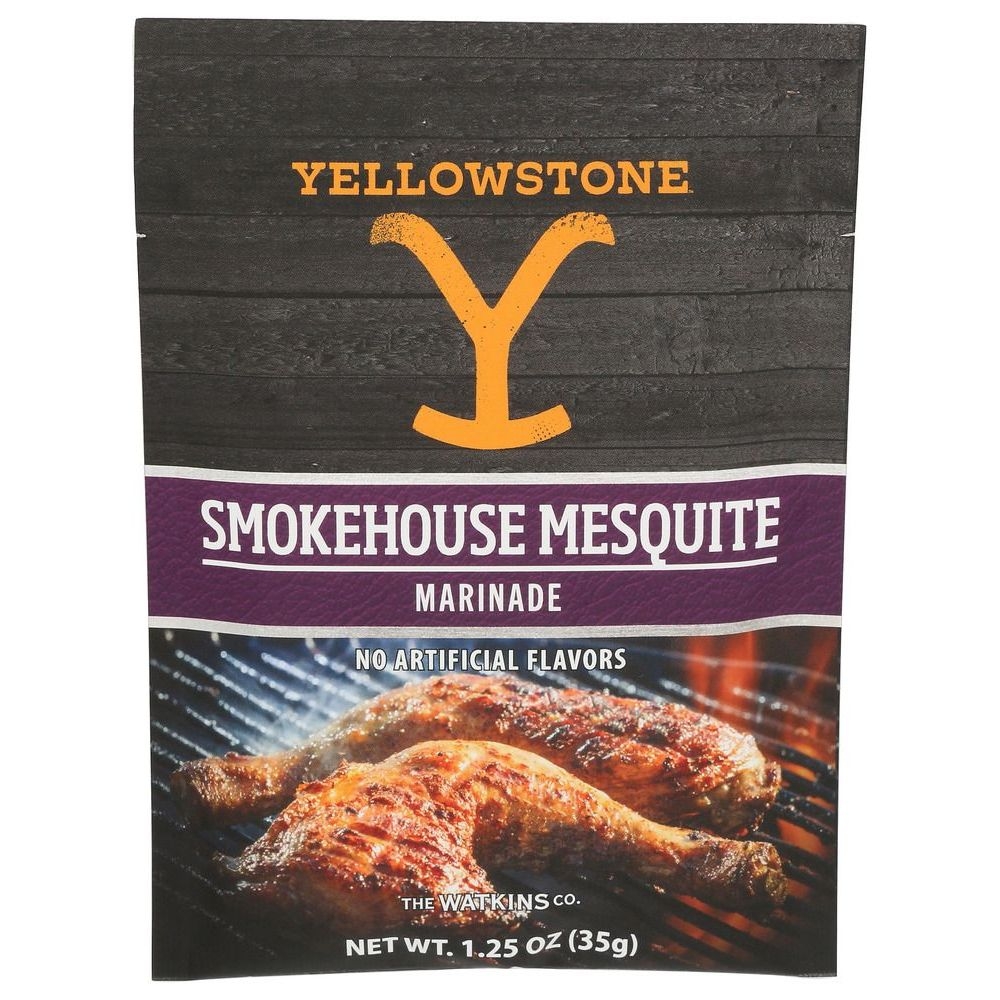 Yellowstone Smokehouse Mesquite Marinade, 1.25 Ounce -- 12 per case