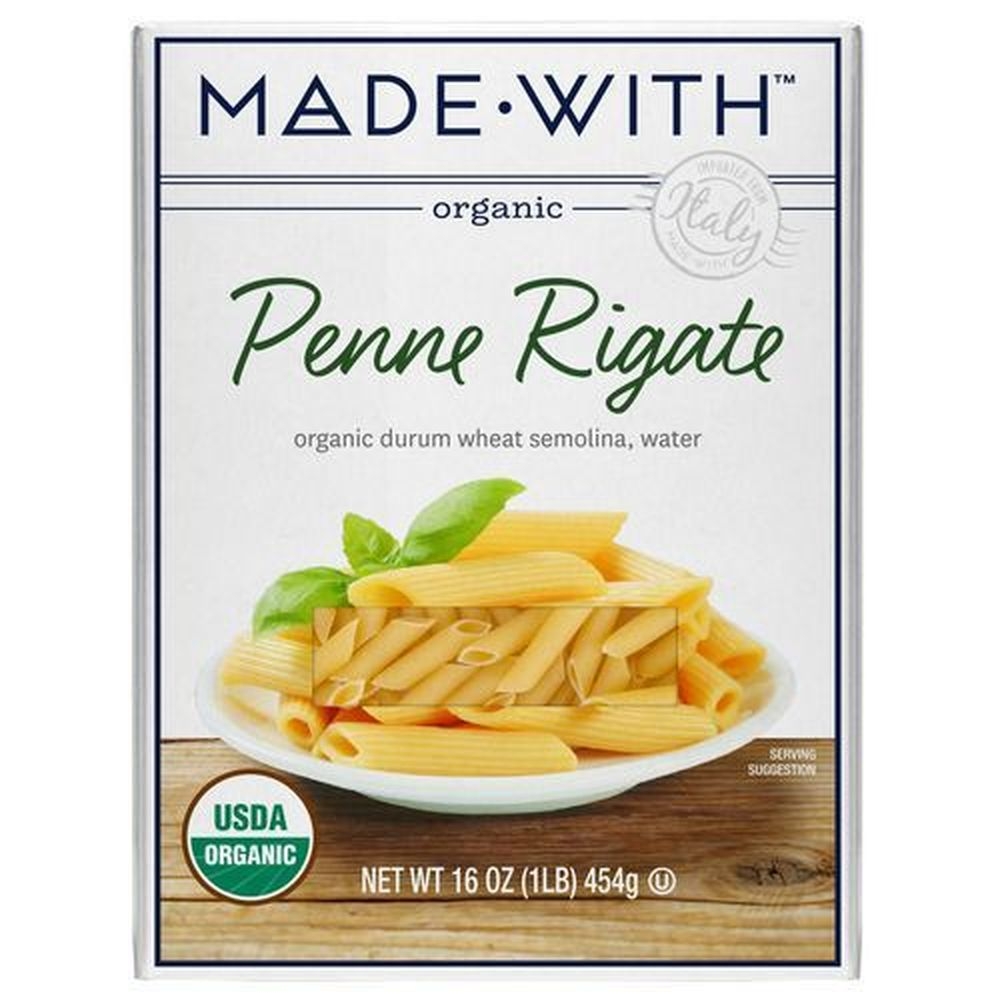 Made With Organic Penne Rigate Pasta, 16 Ounce -- 12 per case
