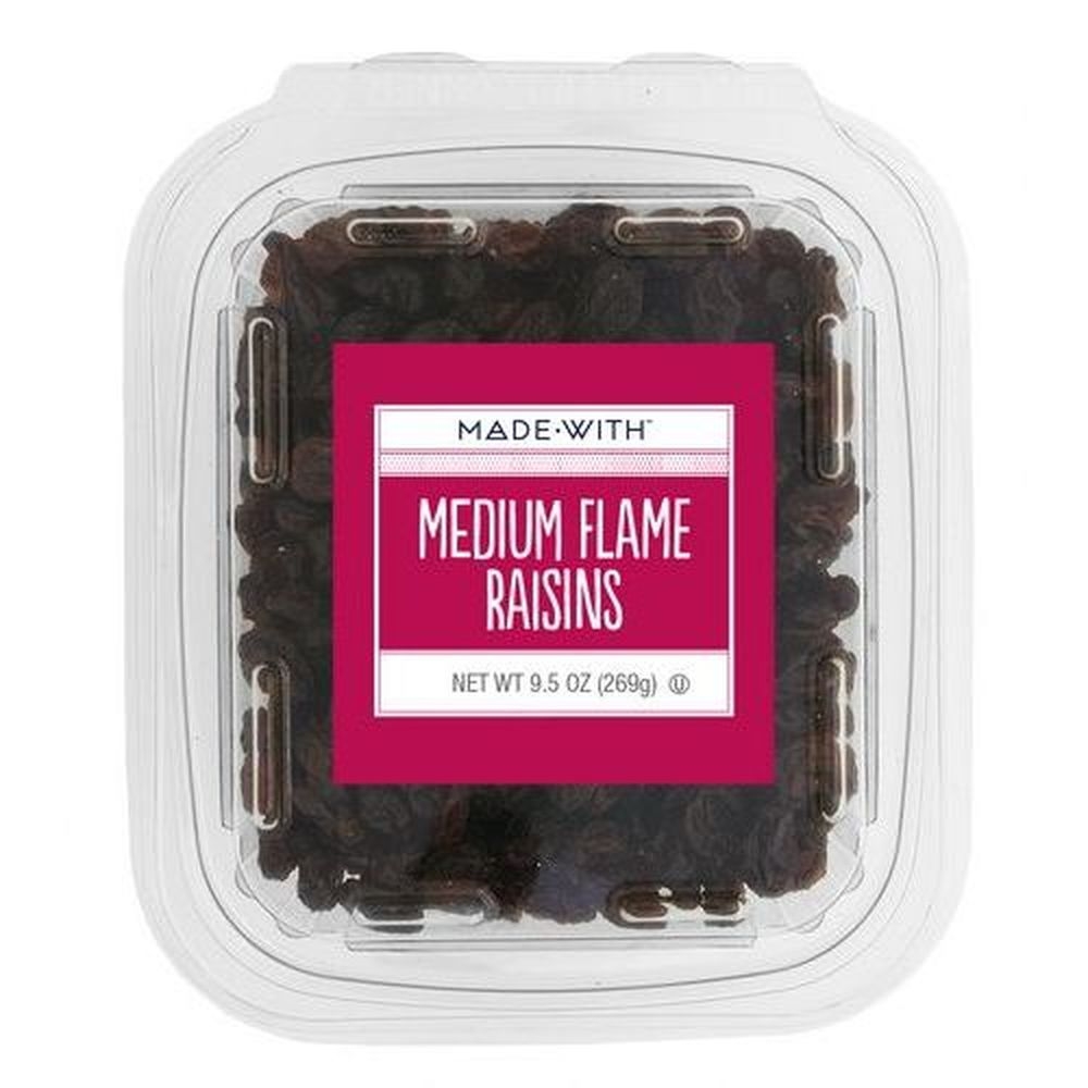 Made with Medium Flame Dried Raisins, 9.5 Ounce Tub -- 12 per case