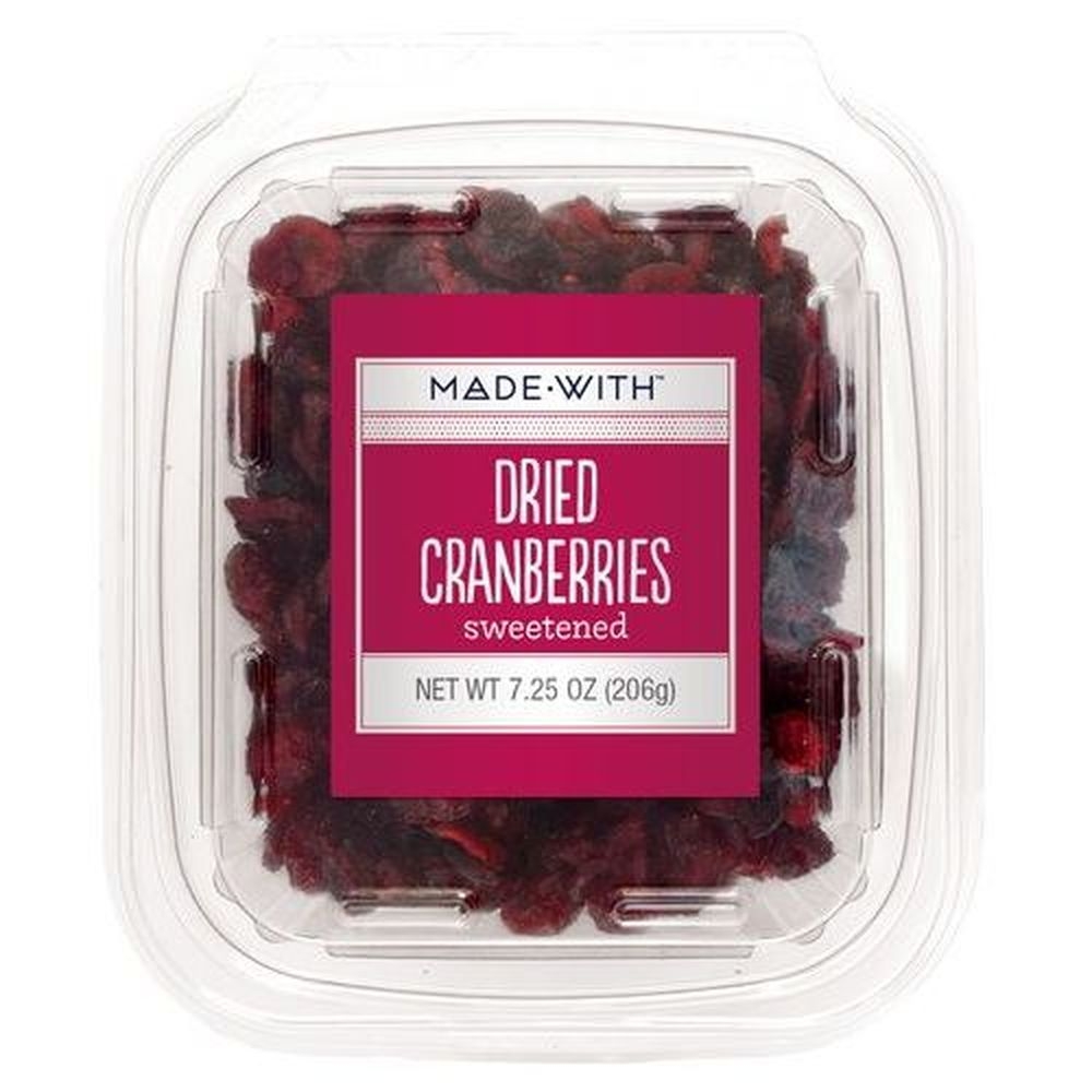 Made with Sweetened Dried Cranberries, 7.25 Ounce Tub -- 12 per case